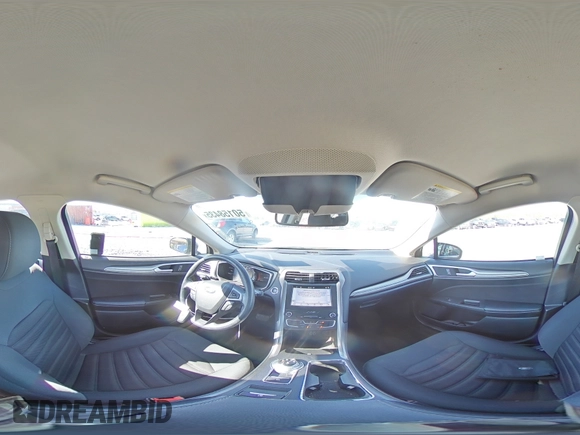 2019 Ford Fusion SE with VIN 3FA6P0HD9KR158973, listed as a Copart auction lot 50158435 with 76,956 mi miles and Salvage Title. Bid and sale history available at DreamBid. Image 14.