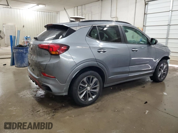 2022 Buick Encore GX Select with VIN KL4MMESL0NB010639, listed as a Copart auction lot 50519145 with 34,745 mi miles and Salvage title. Bid and sale history available at DreamBid. Image 3.