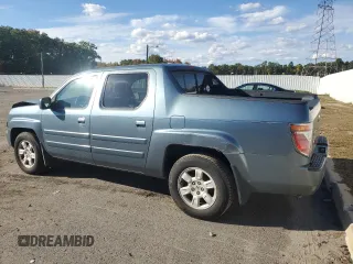 2007 Honda Ridgeline RTL w/Leather with VIN 2HJYK16587H522060, listed as a Copart auction lot 75454964 with 185,332 mi miles and Clean Title. Bid and sale history available at carsss.com. Image 2.
