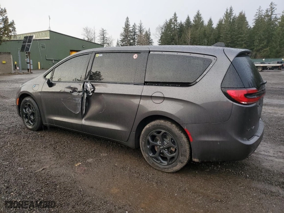 2023 Chrysler Pacifica Hybrid Touring L with VIN 2C4RC1L76PR543771, listed as a Copart auction lot 43982305 with 105,858 mi miles and Salvage Title. Bid and sale history available at carsss.com. Image 2.