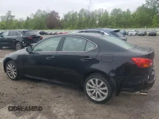 2007 Lexus IS 250 z VIN JTHCK262972010423, wystawiony jako Copart lot #58537485 z przebiegiem 157 153 mil mil oraz Szkody całkowita. Historia ofert i sprzedaży dostępna na DreamBid. Obrazek 2.