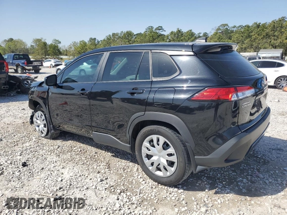 2022 Toyota Corolla Cross L with VIN 7MUAAAAG5NV033542, listed as a Copart auction lot 50146015 with 43,540 mi miles and Clean title. Bid and sale history available at DreamBid. Image 2.