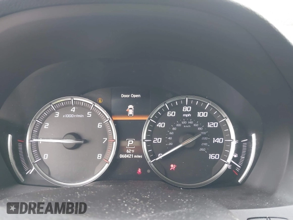 2019 Acura MDX with VIN 5J8YD3H36KL010655, listed as a IAAI auction lot 41500980 with 68,421 mi miles and . Bid and sale history available at DreamBid. Image 7.