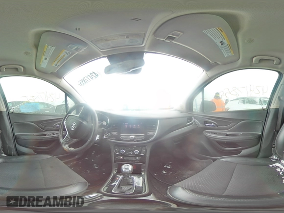 2021 Buick Encore Preferred with VIN KL4CJESM5MB364152, listed as a Copart auction lot 42417855 with 56,259 mi miles and Salvage Title. Bid and sale history available at DreamBid. Image 14.