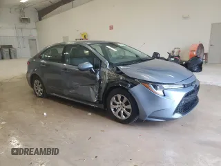 2021 Toyota Corolla LE with VIN 5YFEPMAEXMP207042, listed as a Copart auction lot 54455715 with 107,703 mi miles and Clean Title. Bid and sale history available at DreamBid. Image 4.