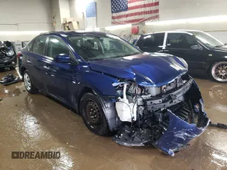 2017 Nissan Sentra SV with VIN 3N1AB7AP3HY274171, listed as a Copart auction lot 51244035 with 43,427 mi miles and Salvage Title. Bid and sale history available at carsss.com. Image 4.