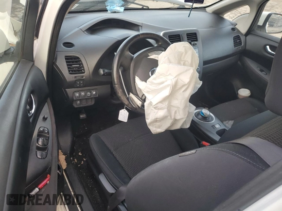 2015 Nissan LEAF SL with VIN 1N4AZ0CP6FC312470, listed as a Copart auction lot 45994925 with Not provided miles and Non repairable. Bid and sale history available at DreamBid. Image 8.