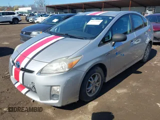 2011 Toyota Prius I with VIN JTDKN3DU5B0249082, listed as a IAAI auction lot 41975588 with 265,207 mi miles. Bid and sale history available at carsss.com. Image 2.