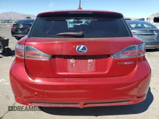 2011 Lexus CT 200h with VIN JTHKD5BH5B2025981, listed as a Copart auction lot 46888965 with 138,482 mi miles and Salvage title. Bid and sale history available at DreamBid. Image 6.