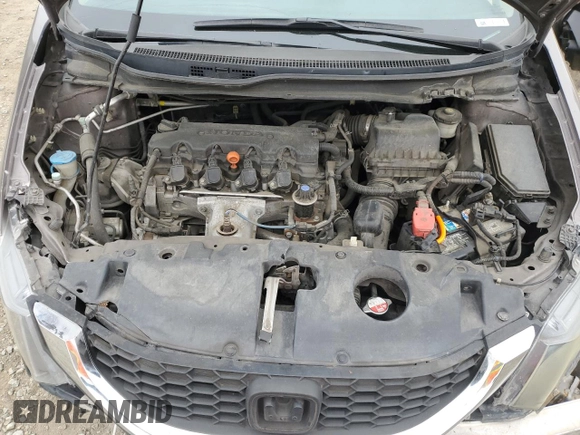 2014 Honda Civic Sedan LX with VIN 19XFB2F55EE212023, listed as a Copart auction lot 53377765 with 116,995 mi miles and Salvage Title. Bid and sale history available at carsss.com. Image 11.