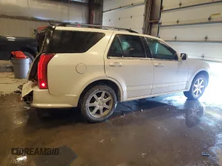 2005 Cadillac SRX with VIN 1GYEE63AX50128486, listed as a Copart auction lot 42796555 with 166,128 mi miles and Non Repairable. Bid and sale history available at carsss.com. Image 3.