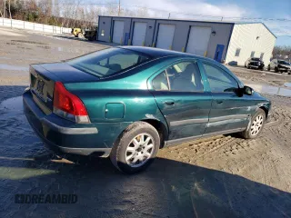2001 Volvo S60 with VIN YV1RS61R812070508, listed as a Copart auction lot 87254354 with 116,070 mi miles and Clean Title. Bid and sale history available at carsss.com. Image 3.
