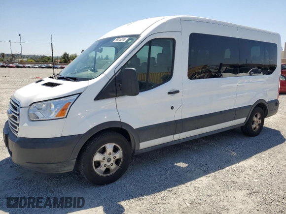2019 Ford Transit Passenger XL with VIN 1FBAX2CG0KKA94381, listed as a Copart auction lot 56016815 with 139,966 mi miles and Salvage Title. Bid and sale history available at DreamBid. Image 1.