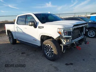2021 GMC Sierra 1500 AT4 with VIN 1GTP9EED9MZ158044, listed as a IAAI auction lot 41192139 with 95,960 mi miles. Bid and sale history available at carsss.com. Image 1.