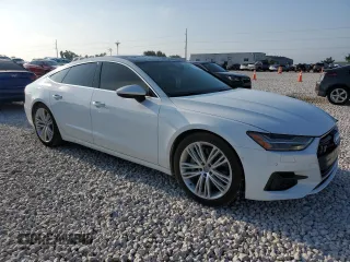 2019 Audi A7 Premium Plus with VIN WAUR2AF2XKN106622, listed as a Copart auction lot 57919184 with 89,230 mi miles and Salvage Title. Bid and sale history available at carsss.com. Image 4.