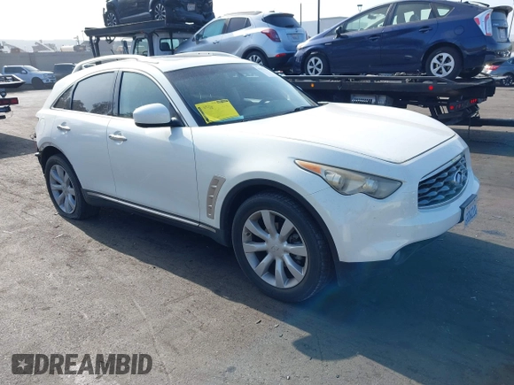 2011 Infiniti FX35 with VIN JN8AS1MU0BM111357, listed as a IAAI auction lot 42031638 with 162,396 mi miles. Bid and sale history available at carsss.com. Image 1.