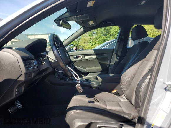 2023 Honda Civic Sport with VIN 2HGFE2F5XPH522894, listed as a Copart auction lot 57591875 with 31,539 mi miles and Salvage title. Bid and sale history available at DreamBid. Image 7.