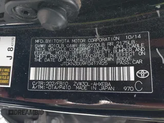 2015 Toyota Prius Four z VIN JTDKN3DU9F0417425, wystawiony jako IAAI lot #42337690 z przebiegiem 167 835 mil mil oraz . Historia ofert i sprzedaży dostępna na DreamBid. Obrazek 9.