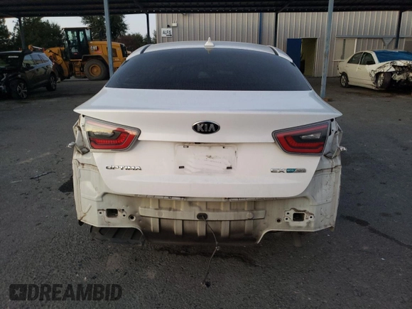 2016 Kia Optima Hybrid EX with VIN KNAGN4AD6G5099121, listed as a Copart auction lot 41818295 with 0 mi miles and Salvage Title. Bid and sale history available at carsss.com. Image 6.