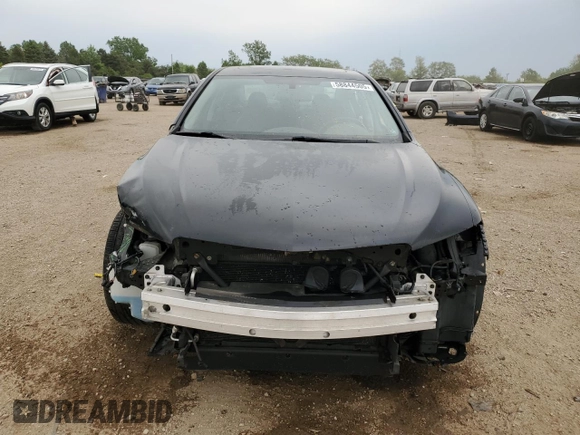 2017 Acura TLX with VIN 19UUB1F39HA004574, listed as a Copart auction lot 58844505 with 86,062 mi miles and Salvage title. Bid and sale history available at DreamBid. Image 5.