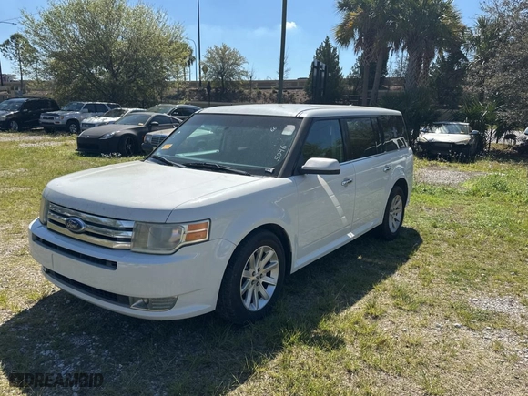2009 Ford Flex SEL with VIN 2FMDK52C69BA03265, listed as a Copart auction lot 49319495 with 262,079 mi miles and Clean Title. Bid and sale history available at carsss.com. Image 2.