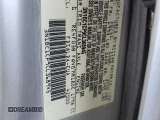 2012 Nissan Versa S with VIN 3N1BC1CP9CL368945, listed as a Copart auction lot 45312025 with 108,616 mi miles and Salvage Title. Bid and sale history available at carsss.com. Image 13.