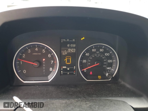 2008 Honda CR-V EX-L with VIN JHLRE38768C037076, listed as a Copart auction lot 48724185 with 181,558 mi miles and Salvage Title. Bid and sale history available at carsss.com. Image 9.