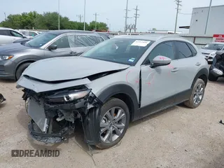 2025 Mazda CX-30 S Preferred with VIN 3MVDMBCM7SM801412, listed as a IAAI auction lot 42262056 with 4,456 mi miles and . Bid and sale history available at DreamBid. Image 19.