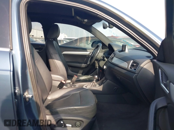 2016 Audi Q3 Premium Plus with VIN WA1BFCFS8GR010311, listed as a IAAI auction lot 41927789 with 91,400 mi miles and . Bid and sale history available at DreamBid. Image 5.
