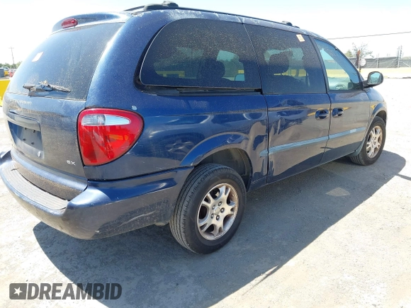 2002 Dodge Caravan EX z VIN 2B8GP74L92R529717, wystawiony jako IAAI lot #42478226 z przebiegiem Nie podano mil oraz . Historia ofert i sprzedaży dostępna na DreamBid. Obrazek 4.