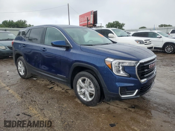 2022 GMC Terrain SLE with VIN 3GKALMEV8NL298044, listed as a Copart auction lot 60679945 with 68,814 mi miles and Salvage title. Bid and sale history available at DreamBid. Image 4.