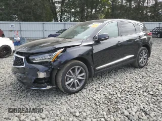 2023 Acura RDX w/Technology Package with VIN 5J8TC2H50PL001448, listed as a Copart auction lot 72052824 with 28,242 mi miles and Salvage Title. Bid and sale history available at carsss.com. Image 1.