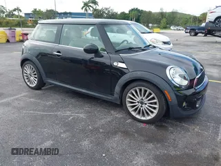 2012 MINI Hardtop S with VIN WMWSV3C52CT387024, listed as a IAAI auction lot 42754819 with 54,853 mi miles and . Bid and sale history available at DreamBid. Image 1.