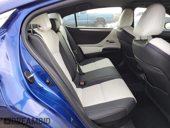 2022 Lexus ES 300h F Sport with VIN 58AGA1C12NU017408, listed as a Copart auction lot 74771444 with 11,885 mi miles and Salvage title. Bid and sale history available at DreamBid. Image 10.