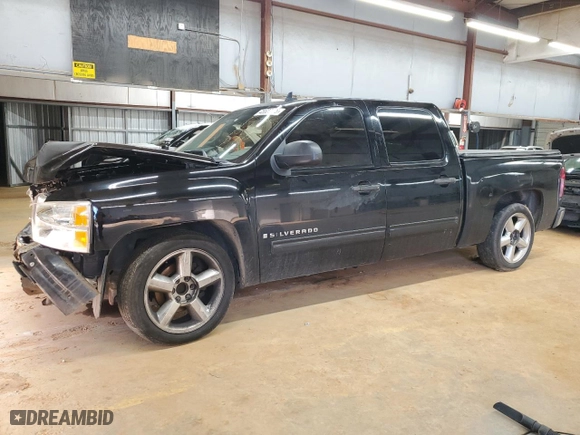 2009 Chevrolet Silverado 1500 LS with VIN 3GCEC13C09G263350, listed as a Copart auction lot 45522825 with 0 mi miles and Salvage Title. Bid and sale history available at carsss.com. Image 1.