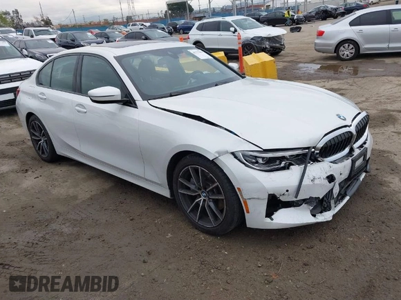2022 BMW 3 Series 330i with VIN 3MW5R1J0XN8C67673, listed as a IAAI auction lot 41777963 with 21,812 mi miles and . Bid and sale history available at DreamBid. Image 1.