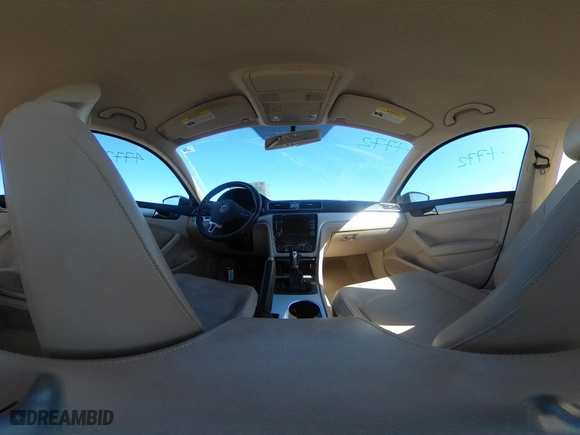 2013 Volkswagen Passat SE w/Sunroof with VIN 1VWBH7A36DC020984, listed as a IAAI auction lot 41883902 with 169,916 mi miles. Bid and sale history available at carsss.com. Image 18.