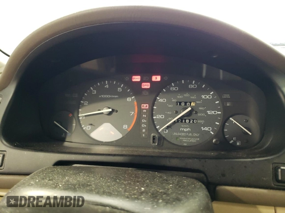 1997 Honda Accord LX with VIN JHMCD5630VC015585, listed as a Copart auction lot 52166155 with 121,820 mi miles and Salvage Title. Bid and sale history available at carsss.com. Image 9.