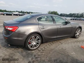 2016 Maserati Ghibli S Q4 with VIN ZAM57RTA1G1170667, listed as a Copart auction lot 62752763 with 68,224 mi miles. Bid and sale history available at carsss.com. Image 3.