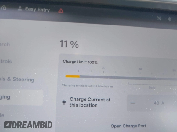 2013 Tesla Model S with VIN 5YJSA1CG4DFP21658, listed as a IAAI auction lot 42398609 with 116,068 mi miles and . Bid and sale history available at DreamBid. Image 17.