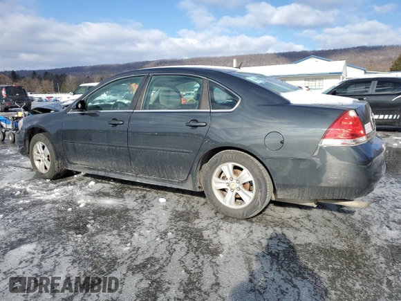 2014 Chevrolet Impala LS z VIN 2G1WA5E32E1186037, wystawiony jako Copart lot #43812615 z przebiegiem Nie podano mil oraz Szkoda całkowita • Salvage title. Historia ofert i sprzedaży dostępna na DreamBid. Obrazek 2.