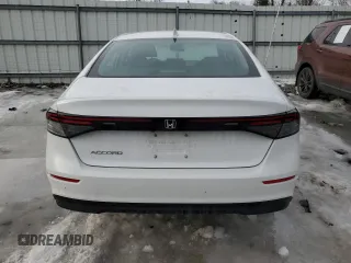 2023 Honda Accord LX with VIN 1HGCY1F28PA015971, listed as a Copart auction lot 46625915 with 14,842 mi miles and Salvage Title. Bid and sale history available at DreamBid. Image 6.
