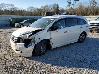 2017 Honda Odyssey Touring с VIN 5FNRL5H90HB018042, выставлен на аукционе Copart как лот 49814725 с пробегом 220 557 миль миль и Списание • Salvage title. История ставок и продаж доступна на DreamBid. Изображение 1.