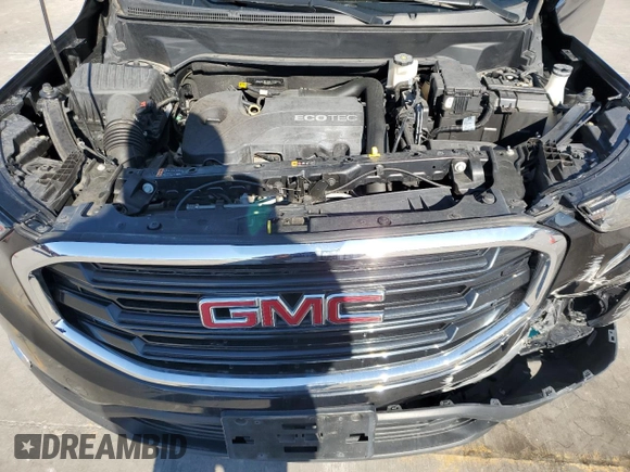 2019 GMC Terrain SLE with VIN 3GKALMEV5KL103691, listed as a Copart auction lot 83373434 with 77,801 mi miles and Clean Title. Bid and sale history available at DreamBid. Image 12.
