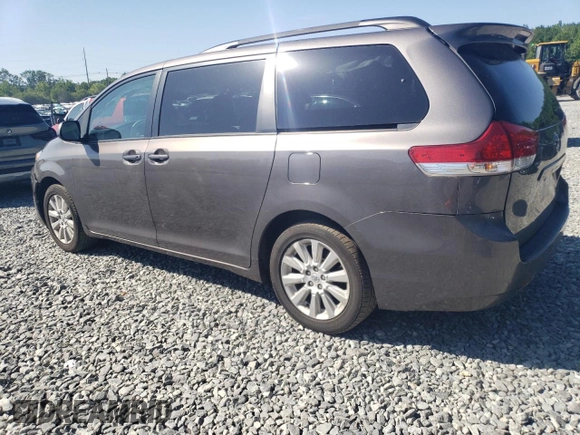 2013 Toyota Sienna XLE with VIN 5TDDK3DC4DS069861, listed as a Copart auction lot 61821815 with 181,865 mi miles and Clean title. Bid and sale history available at DreamBid. Image 2.