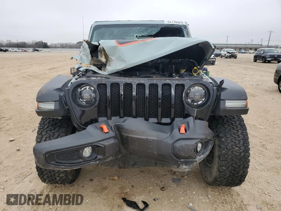 2023 Jeep Wrangler Willys with VIN 1C4HJXDN6PW664826, listed as a Copart auction lot 43116525 with 20,004 mi miles and Salvage Title. Bid and sale history available at DreamBid. Image 5.