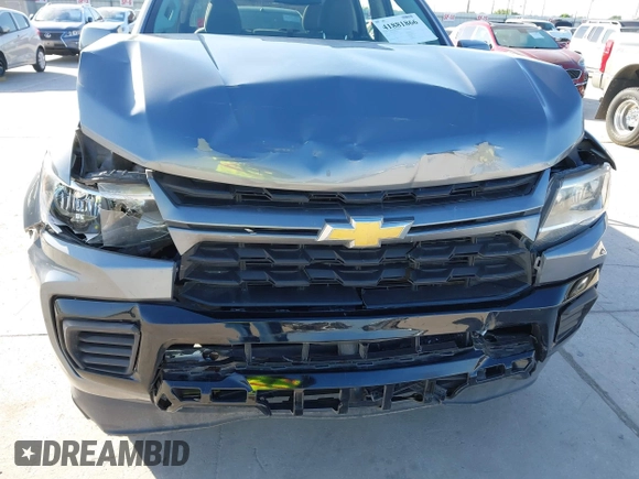 2021 Chevrolet Colorado 2WD Work Truck z VIN 1GCGSBEA4M1109275, wystawiony jako IAAI lot #41881866 z przebiegiem 62 077 mil mil oraz . Historia ofert i sprzedaży dostępna na DreamBid. Obrazek 6.
