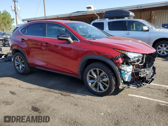 2015 Lexus NX 200t with VIN JTJYARBZ5F2010419, listed as a Copart auction lot 59632075 with 82,501 mi miles and Salvage title. Bid and sale history available at DreamBid. Image 4.