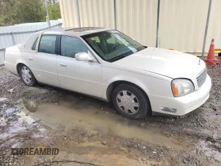 2003 Cadillac DeVille with VIN 1G6KD54YX3U219512, listed as a Copart auction lot 50342675 with 181,193 mi miles and Salvage Title. Bid and sale history available at carsss.com. Image 4.
