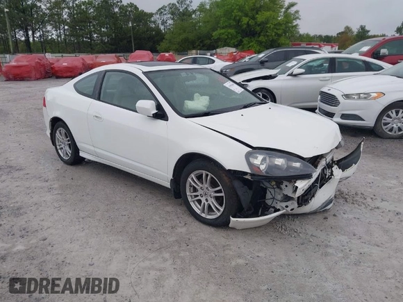2005 Acura RSX with VIN JH4DC54825S002803, listed as a IAAI auction lot 41903686 with 112,272 mi miles. Bid and sale history available at carsss.com. Image 1.